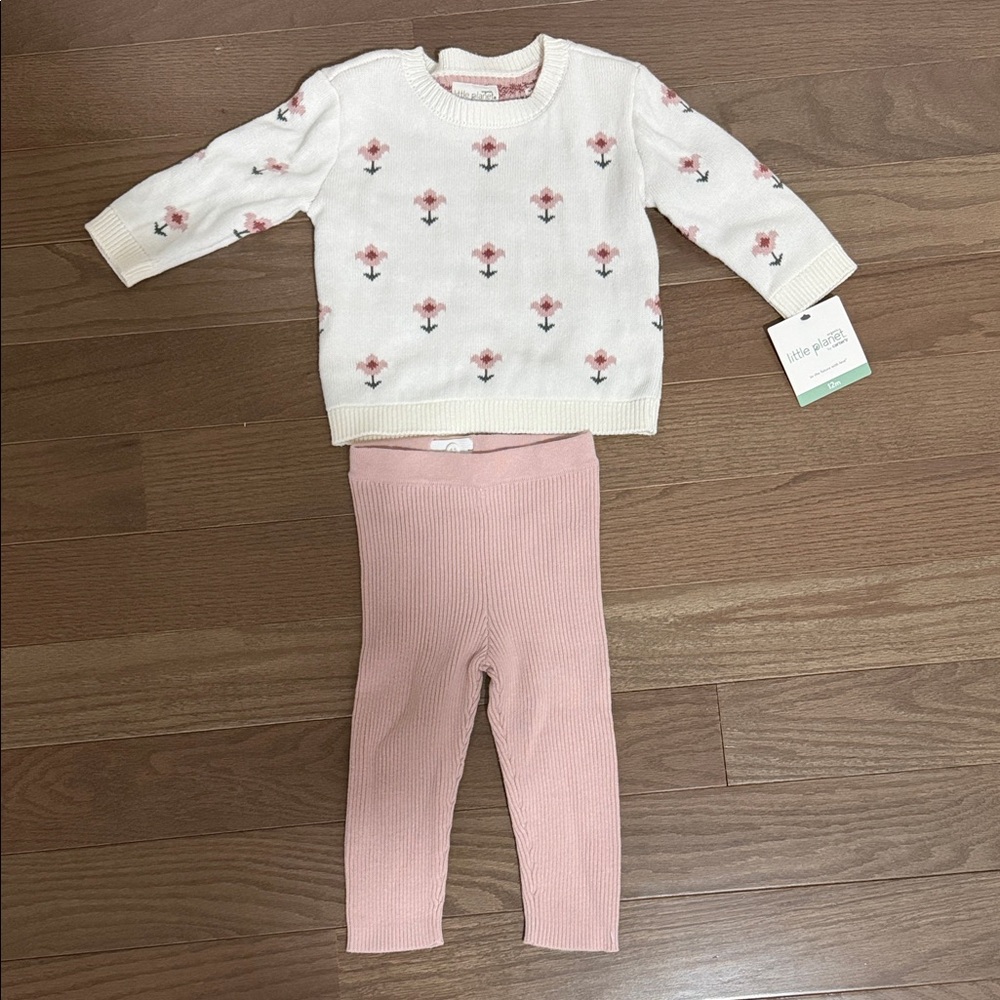 Little Planet Cozy Cream Sweater for Toddlers